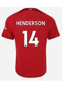 Fotbalové Dres Liverpool Jordan Henderson #14 Domácí Oblečení 2022-23 Krátký Rukáv